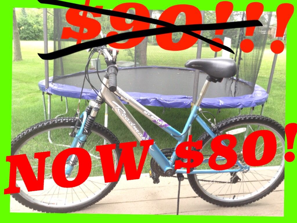 26" 18 Speed Shimano Roadmaster MT. Sport SX - NOW ONLY $80!
