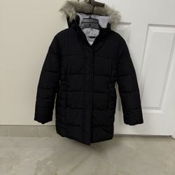 Girl Size 10/12 The Children’s Place Gorgeous Heavy Longer Winter Jacket Like New Condition In Weston