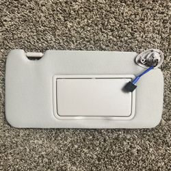 Passenger Sun Visor w/ Light & Mirror – Platinum Gray – Honda HR-V 2016–2022