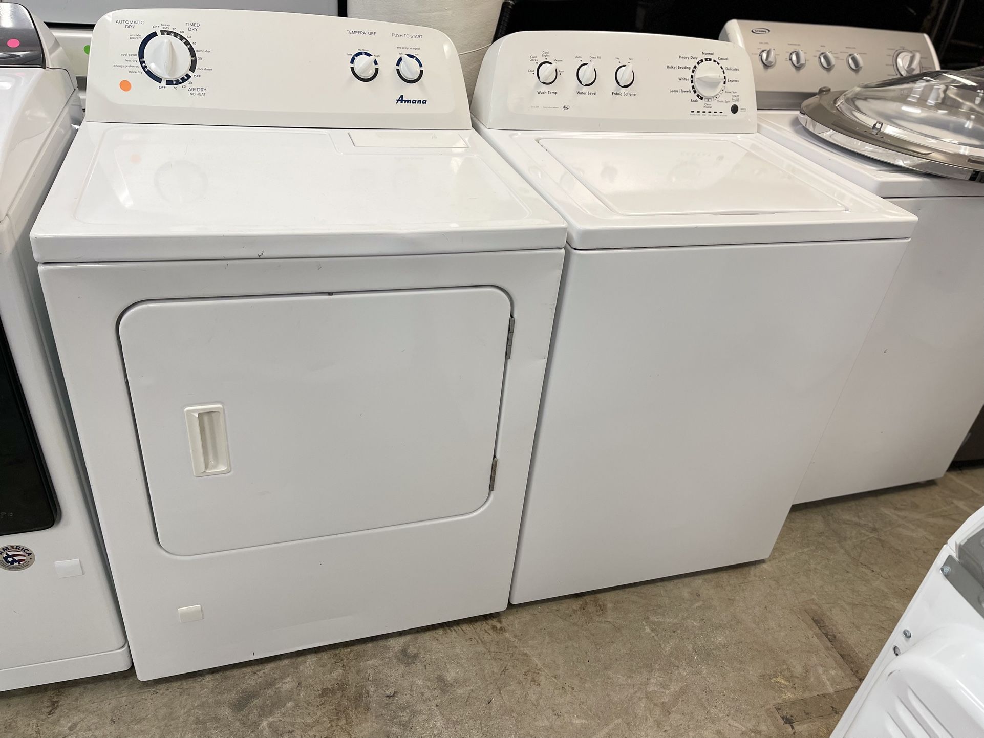 Washer and Dryer Gas