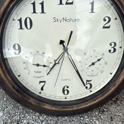 Skynature Clock  Batteries Operated 