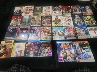 Anime DVD/Blu-ray Collection – 20+ Titles