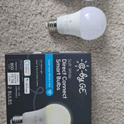 GE SMART BULBS  (ALEXA & GOOGLE COMPATIBLE)