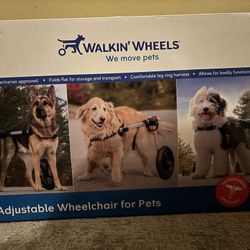 Walkin’ Pets Rear Legs Wheelchair For Large Dogs