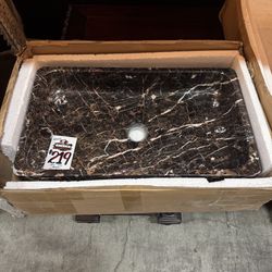 Solid Marble Sink (Multiple Options)