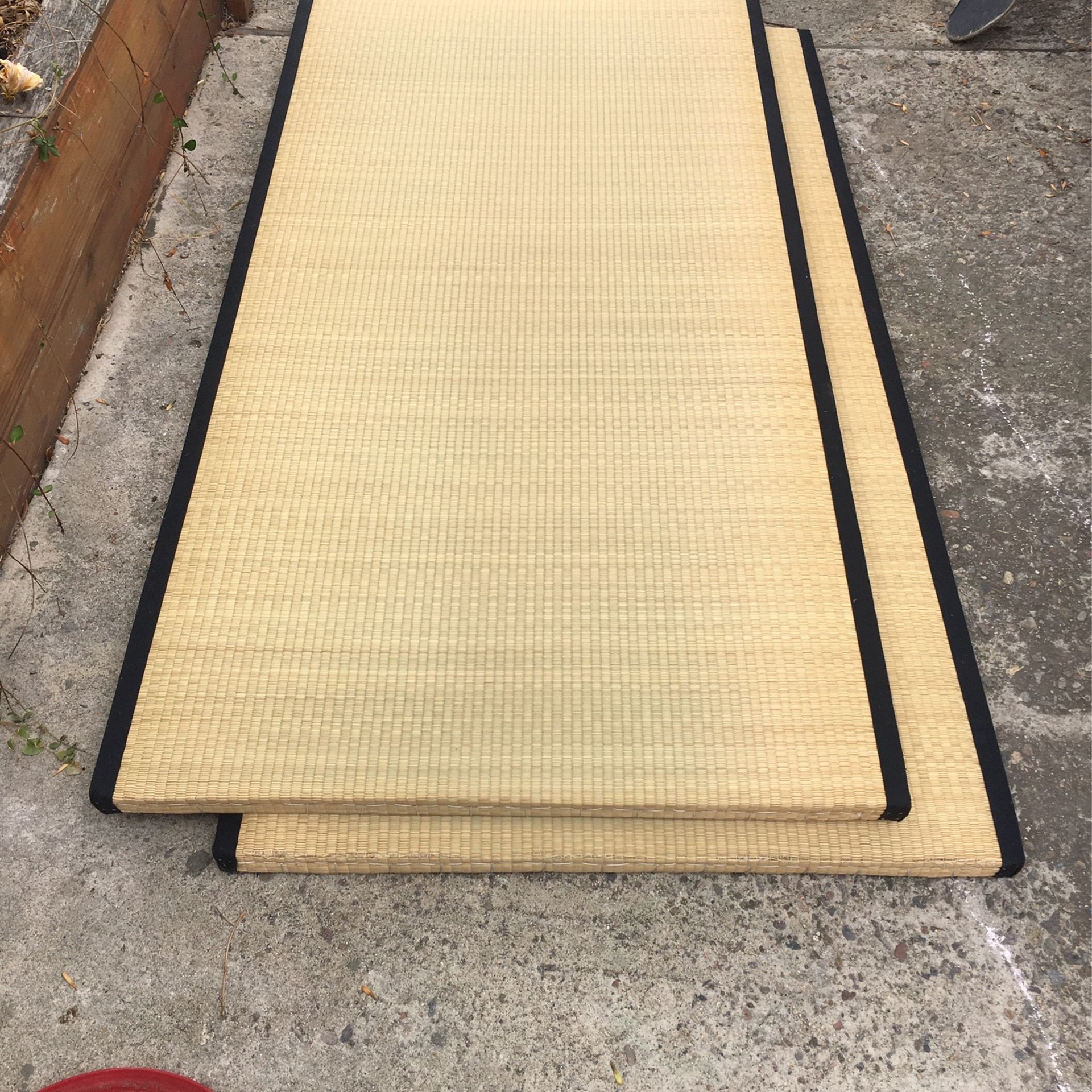 2 Japanese Tatami Mats and Mattresses