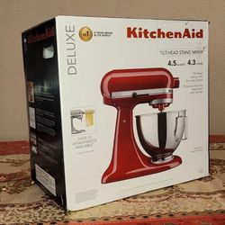 New KitchenAid Deluxe Mixer  