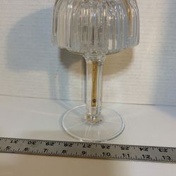 GLASS CANDLE HOLDER