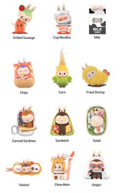 Popmart The Monsters Wacky Mart series figures