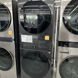 OPEN BOX Samsung Washtower Model WH46DBH500EV