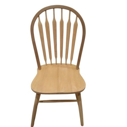 Windsor Dining Room Kitchen Side Chair Wood Spindleback Natural