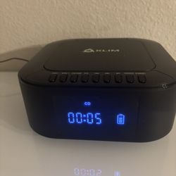 KLIM Boombox E1 with CD case - CD Player Portable Audio System With Remote Control