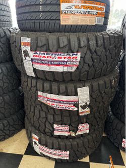 ✅295/70/18 vendo set de llantas nuevas America Rt