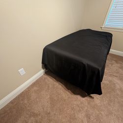 Twin Bed With Mattress, Box spring And Frame