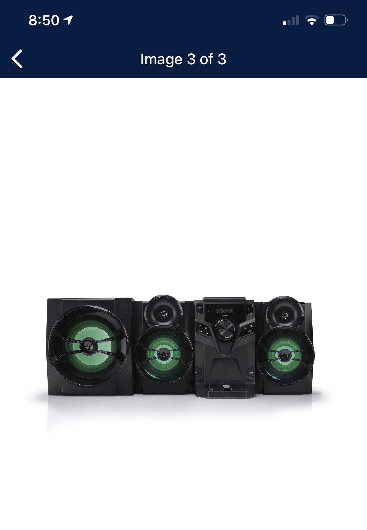 Blackweb 1000 watt stereo on sale system