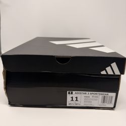 Adidas ADISTAR 3 Sportswear Grey Taupe Dusky Orange Size 11 New