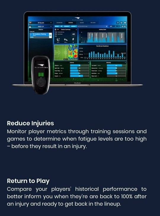 CATAPULT PlayerTek Soccer GPS Tracker for iPhone and Android CATAPULT PlayerTek Soccer GPS Tracker for iPhone and Android