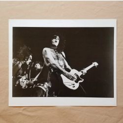 KISS Photo Glossy Photograph Paul Stanley Gene Simmons Ace Frehley NOT CD Vinyl