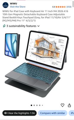 WIWU IPad Keyboard Case Air 11 Inch M4