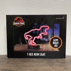 Jurassic Neon Night Light