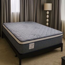 Brand New Queen Size Mattress 14” Pillow Top – High Quality & Comfort | Delivery Available for an Additional Fee | Call or Text Today