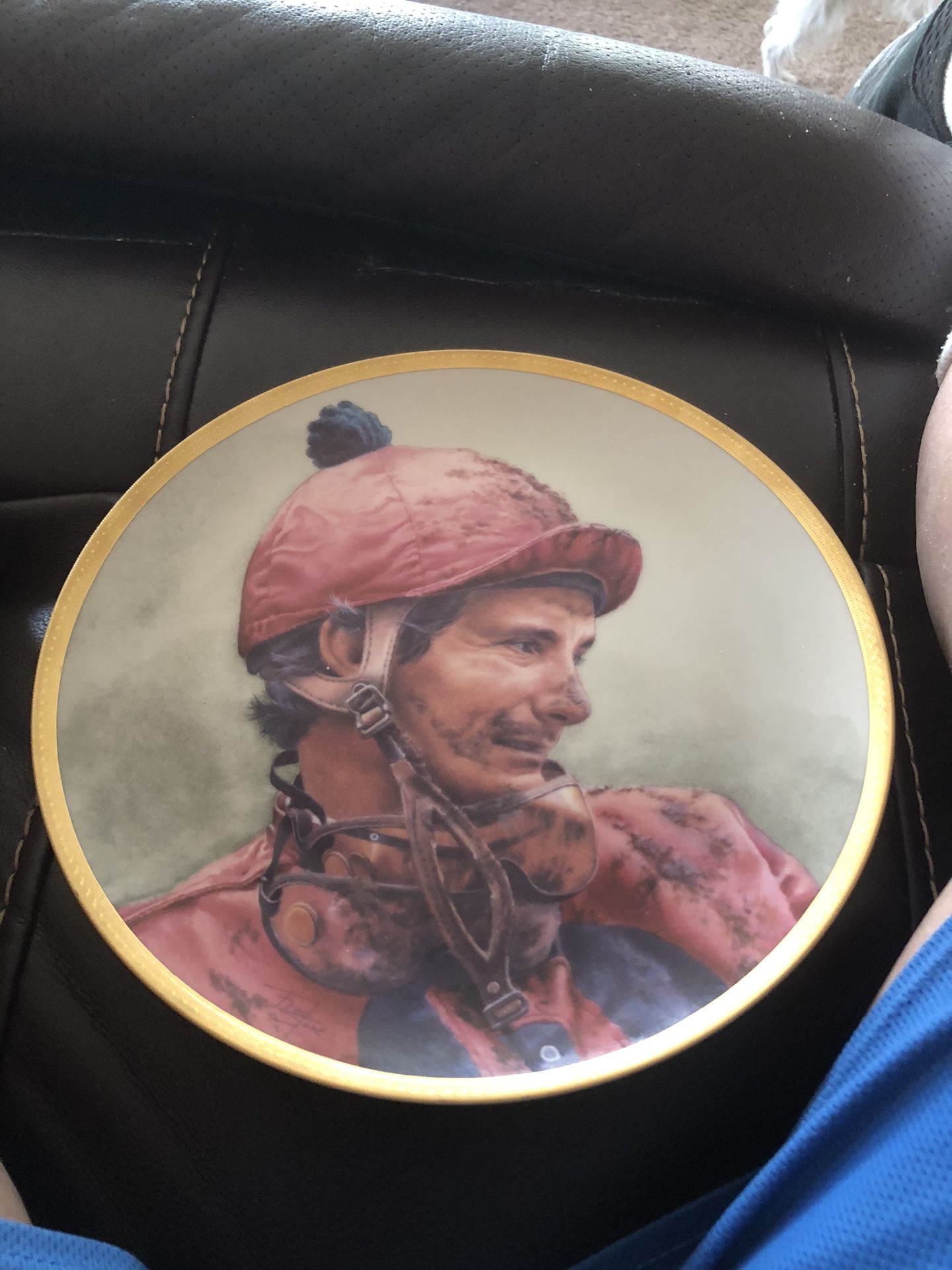 “The Shoe - 8,000 Wins Collector Plate