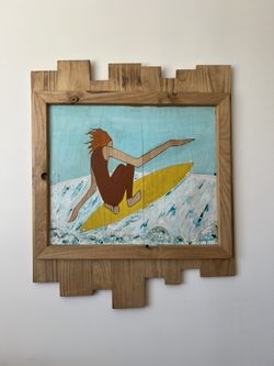 Andy Davis Original Surf Painting 
