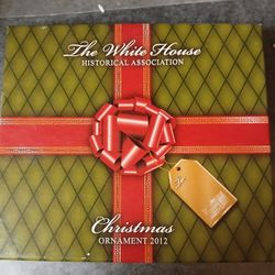 Brand New 2012 The White House Limited Edition William Taft Christmas Ornament 