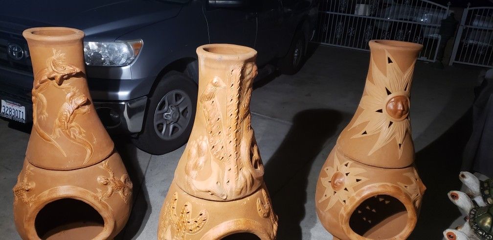 Mexican Chiminea Chimney Fire Pit