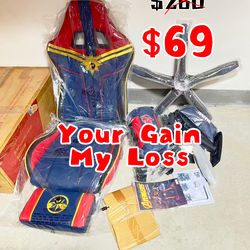 Brand New Marvel Gaming Chair Final Clearance $69 PRICE FIRM