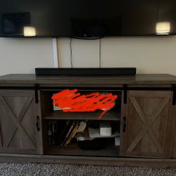 Farmhouse Living Room Set (tables + Entertainment Center)