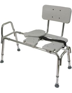 Heavy duty Transfer Bench with cut-out seat