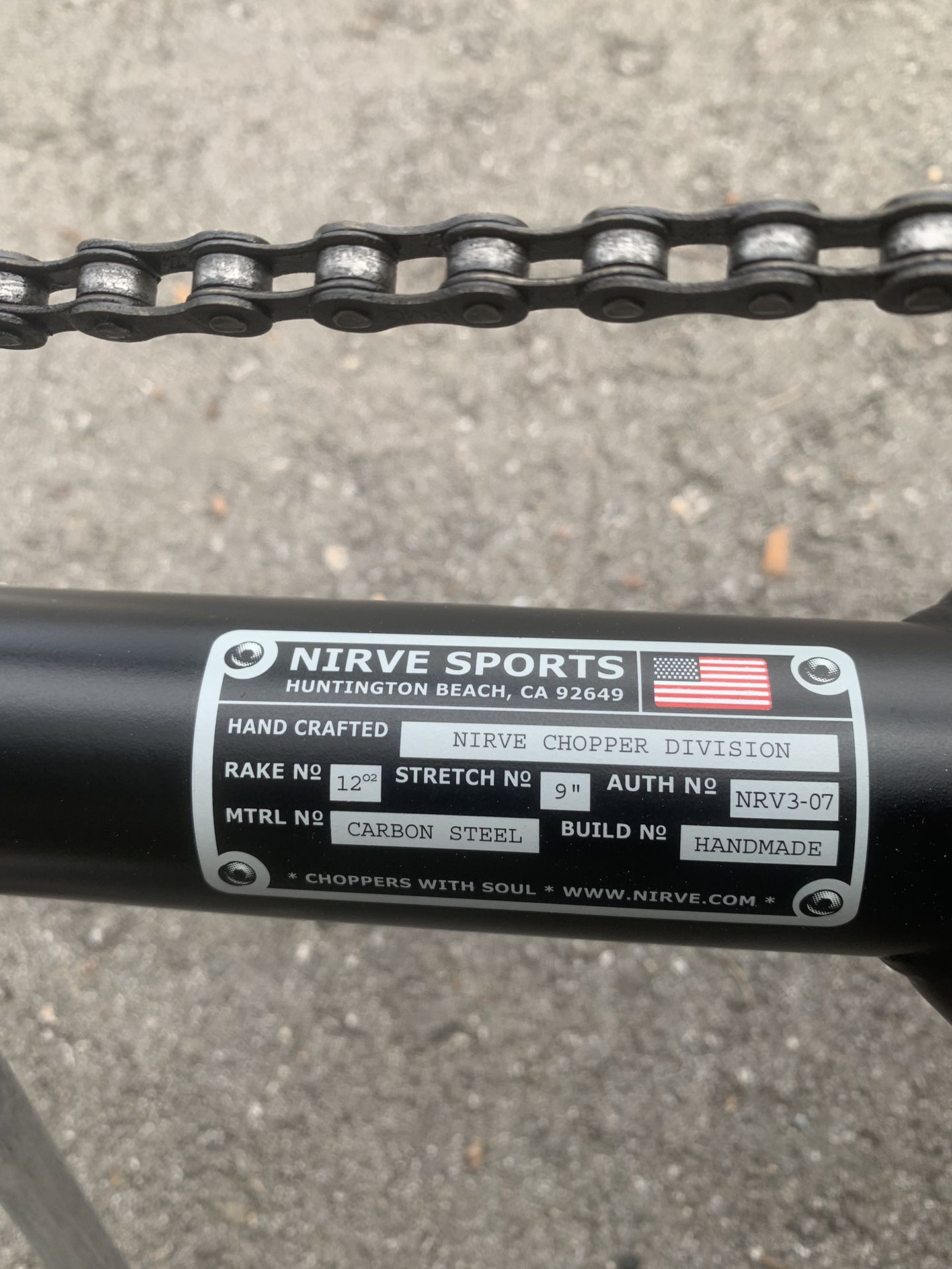 Chopper Nirve Cannibal Switchblade Bicycle 3 Speed Custom Bike for