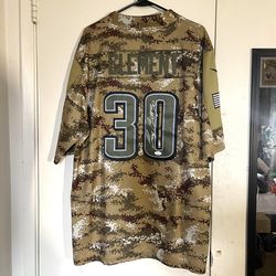 Philadelphia Eagles NFL jersey - Corey Clement (auto/signed) NFL Salute to Service