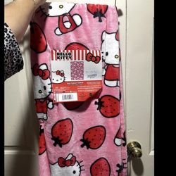 Hello Kitty Strawberry Blanket Up For Trade 