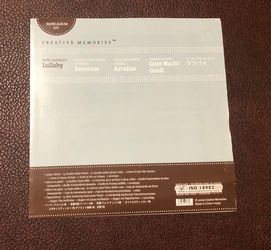 Creative Memories Paper Album Kit - Lullaby