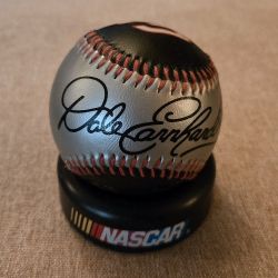 Dale Earnhardt Signed Baseball
