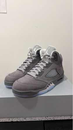 Jordan 5 Wolf Grey (Sizes 13-8)