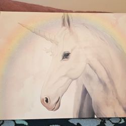 Extra Large Unicorn Canvas