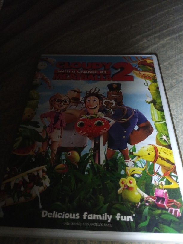 Cloudy With A Chance Of Meatballs 2 Dvd