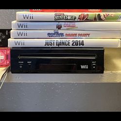 Wii  & Games W/accessories 