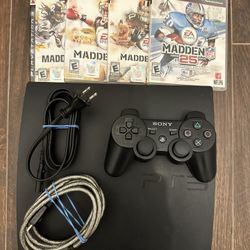 Sony PS3 CECH-2001A Bundle. Tested Working. 