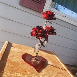 Metallic Flowers (Custom Work)