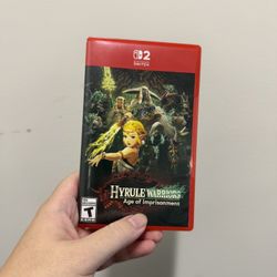 Hyrule Warriors Age Of Imprisonment Nintendo Switch 2 Case Only