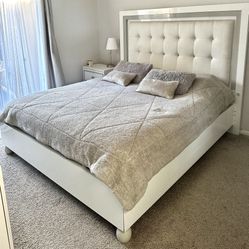 King Size Bed ( With Bed Spring) 