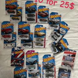 Hot wheels Corvettes 