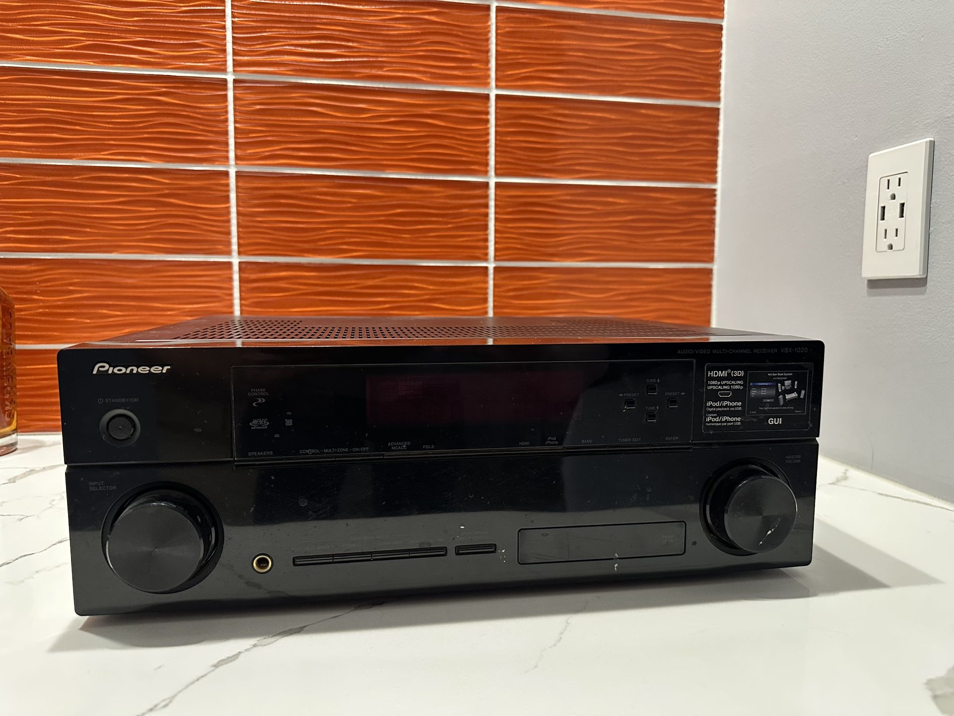 Pioneer VSX-1020 7.1 Channel Home Theater Receiver