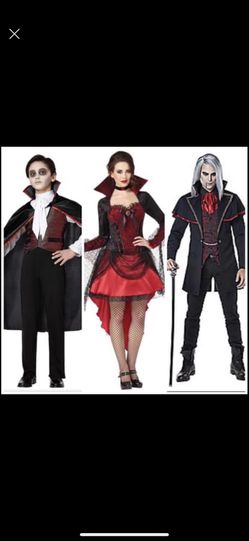 Vampire halloween costumes