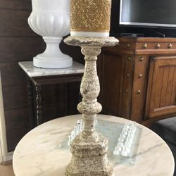 Candle Holder With Pier One Candle