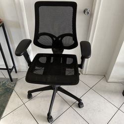 Office Chair Knoll Chadwick  – Economic, Black Mesh / Black Frame -